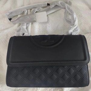 New Tory Burch Fleming Matte Convertible Shoulder Bag